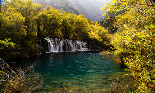 14 días Viajes del Patrimonio Mundial de China Valle de Jiuzhaigou