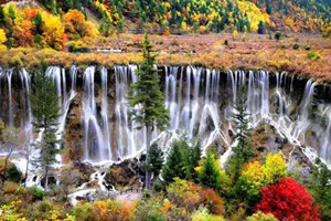 Paisaje del Parque Nacional Huanglong