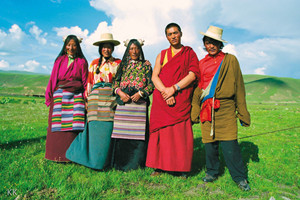 Los tibetanos del Pueblo Antiguo de Songpan