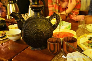 Vino Qiang del Pueblo Antiguo de Songpan