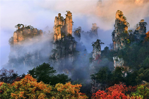 Área Escénica de Tianzi de Wulingyuan