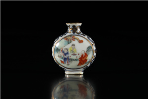 botella de rapé de porcelana