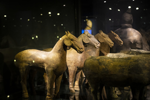 Caballos de terracota del Ejército de Terracota
