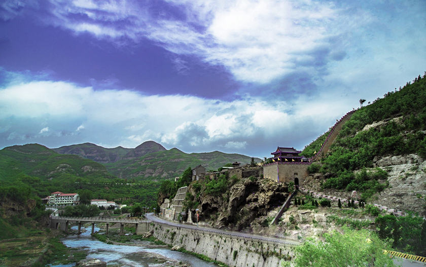 panorama del Paso Niangziguan
