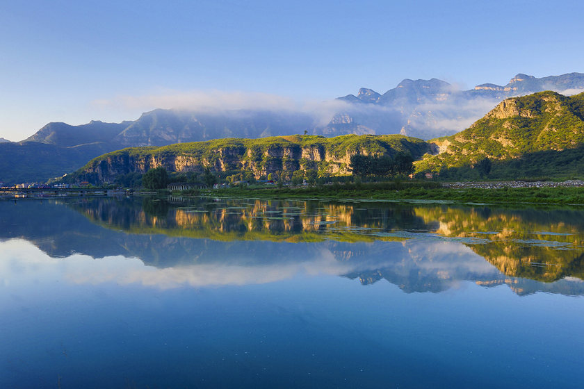 Río Juma de la Gran Muralla de Zijingguan
