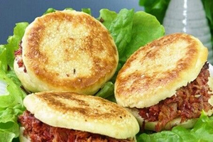 Torta de la carne de burro de Baoding