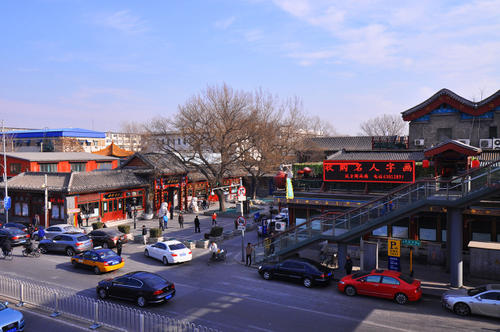 The Aerial View，Liulichang Cultural Street