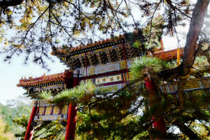 Plaque of Tanzhe Temple