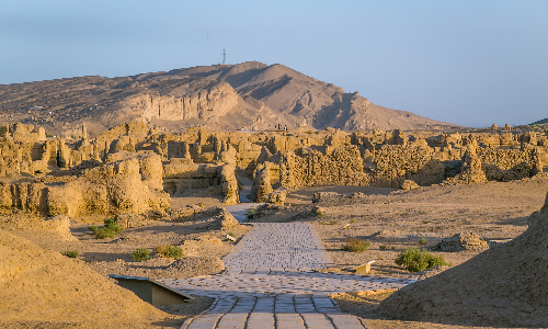 Jiaohe-Ruins