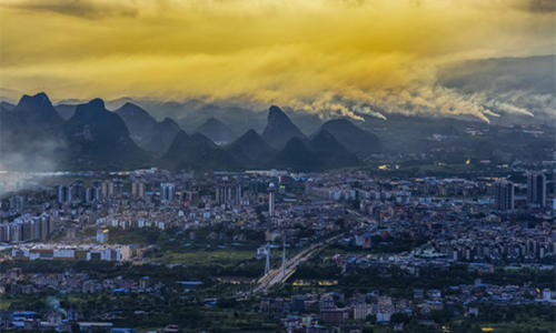Paesaggio della Città di Guilin
