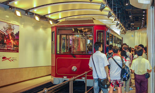 Tram del Peak