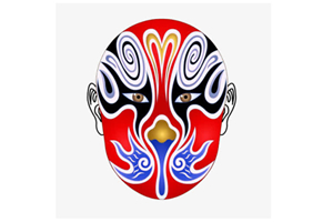 Maschera rossa: uomo risoluto