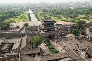 Panorama delle Mura Antiche di Pingyao