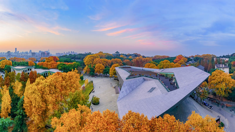 Panorama dell'Università di Wuhan